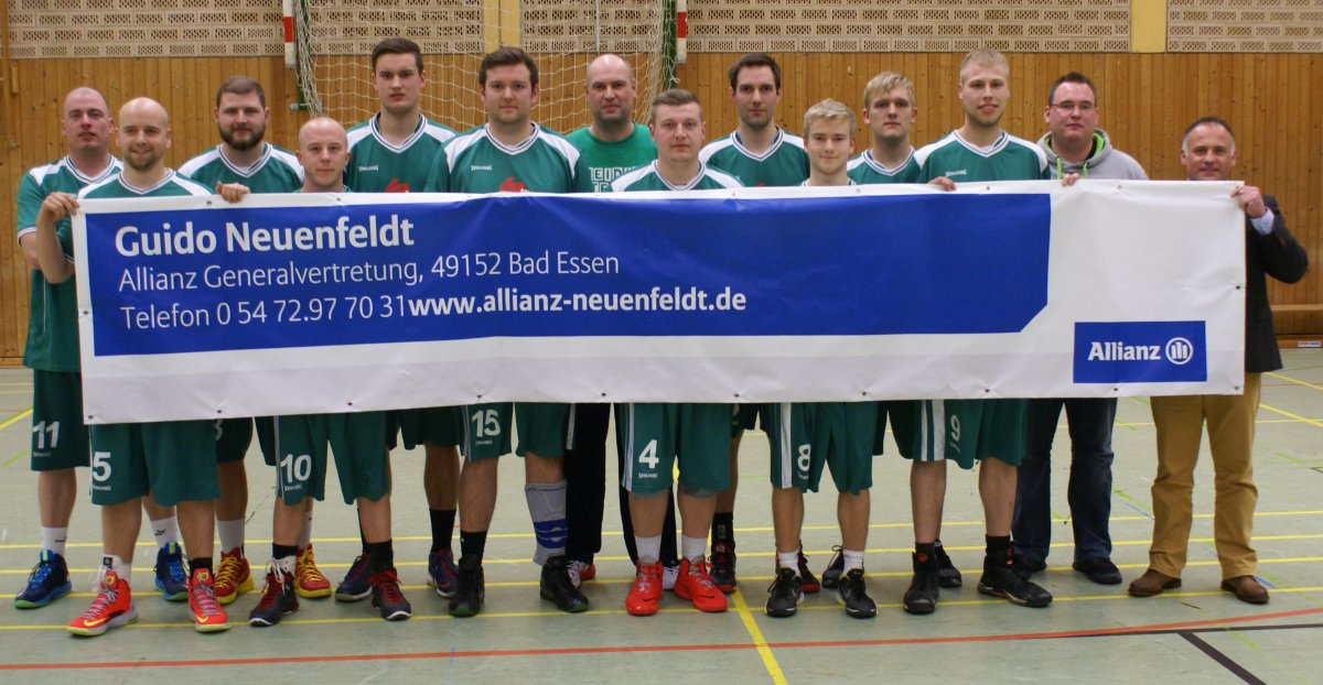 Allianz Guido Neuenfeldt ist der neue Sponsor der Basketballer