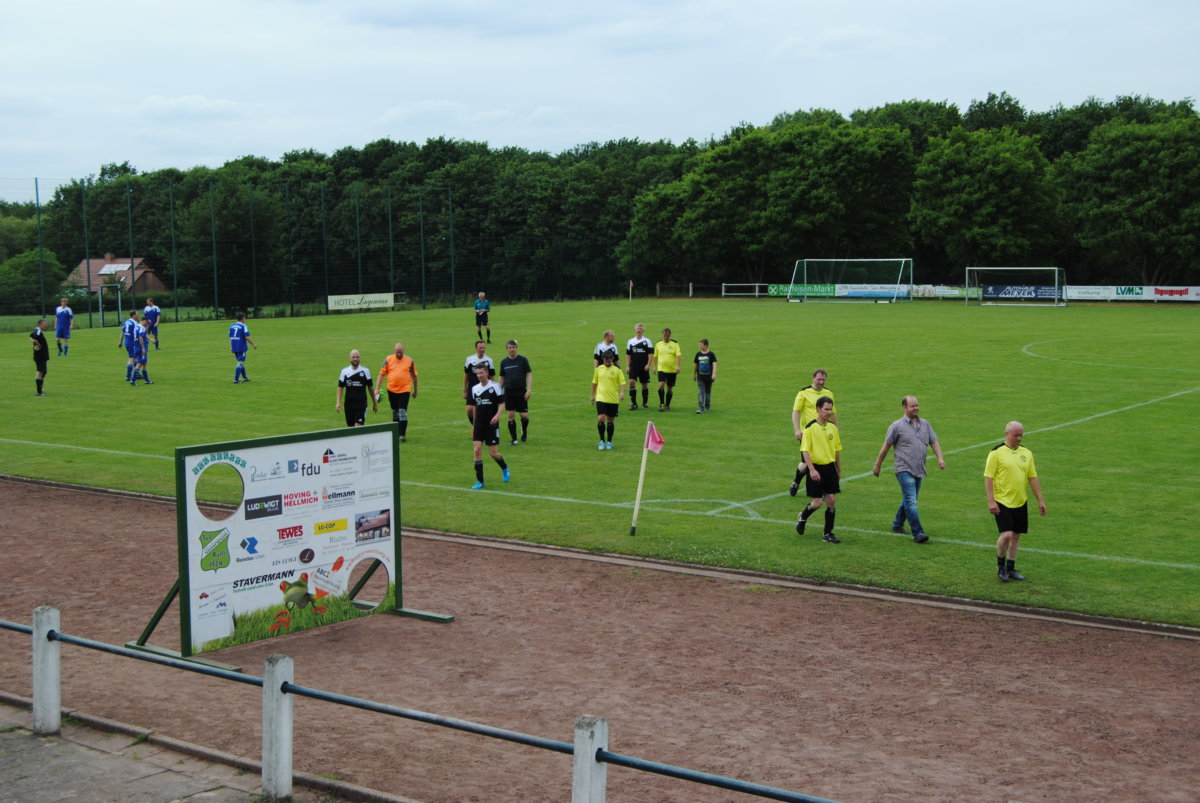 Zwischen den Spielpaarungen